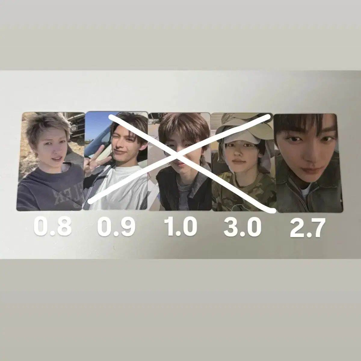 CORTIS ソンヒョン weverse release party トレカ B Cortis Release Party Weverse Pre-order Benefit Ver. B Sung